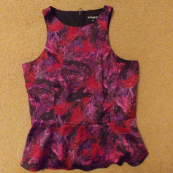 Express Peplum Top - Picture 1 of 6